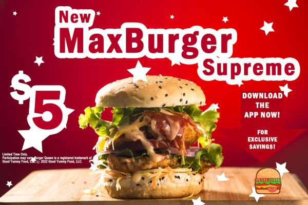 Max Burger Supreme Ad Image